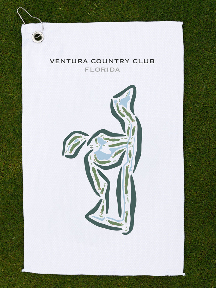 Ventura Country Club, Florida - Printed Golf Courses