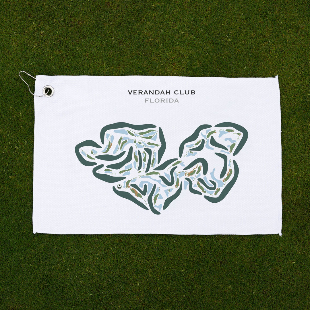 Verandah Club, Florida - Printed Golf Courses