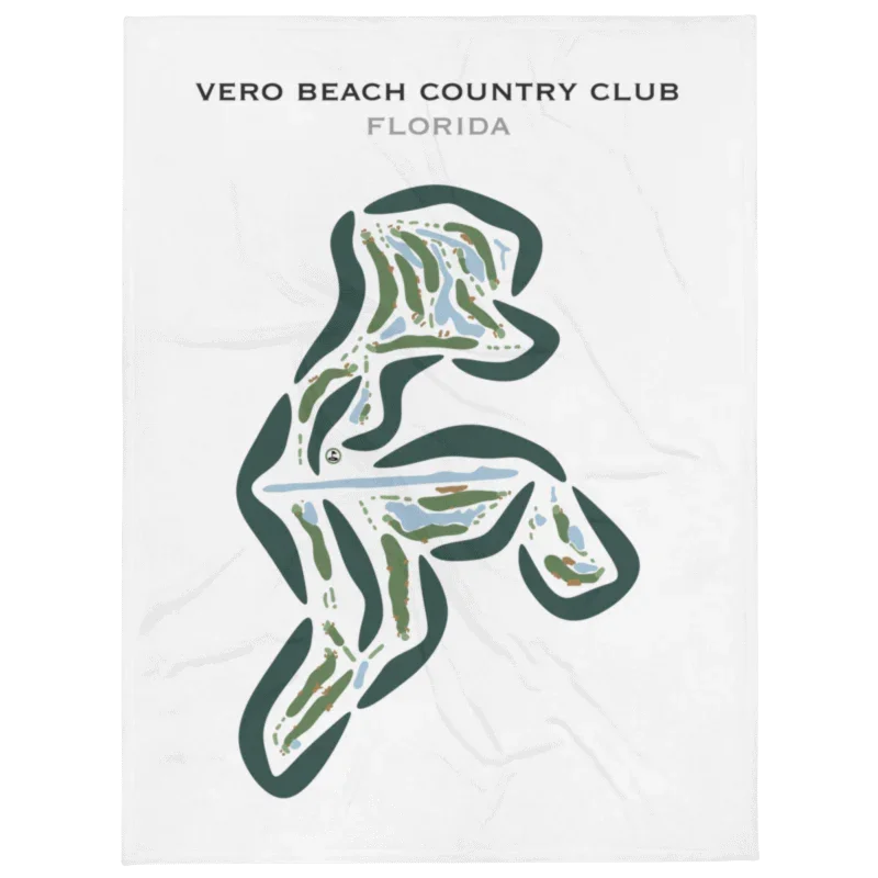 Vero Beach Country Club, Florida - Printed Golf Courses