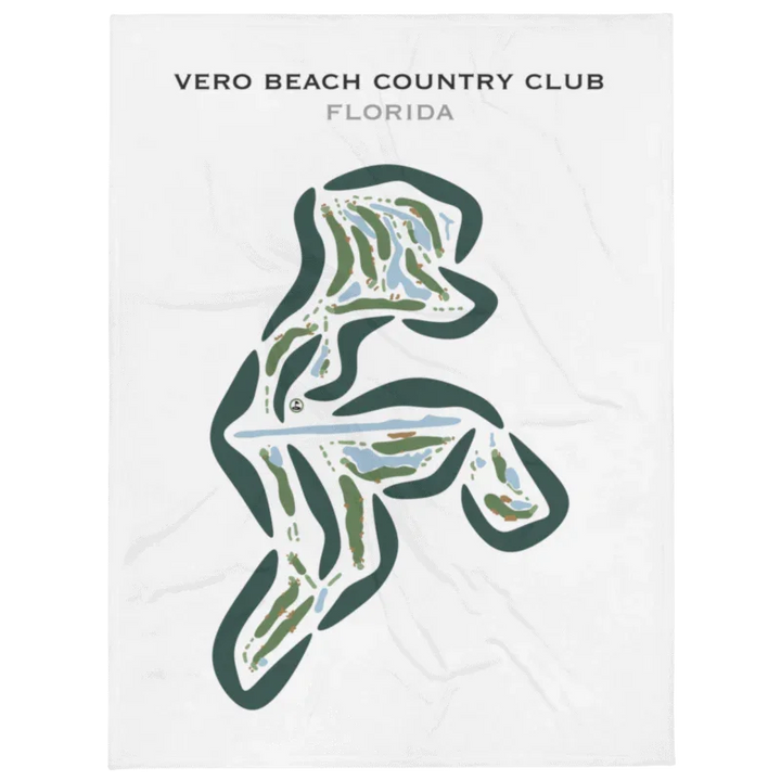 Vero Beach Country Club, Florida - Printed Golf Courses