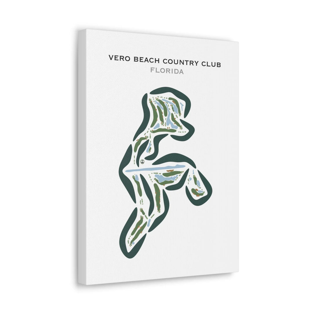 Vero Beach Country Club, Florida - Printed Golf Courses