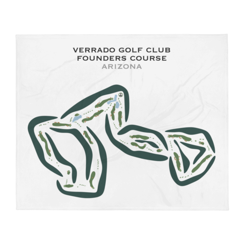 Verrado Golf Club - Founders Course, Arizona - Printed Golf Courses