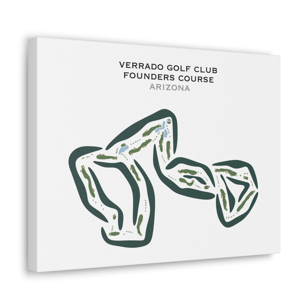 Verrado Golf Club - Founders Course, Arizona - Printed Golf Courses