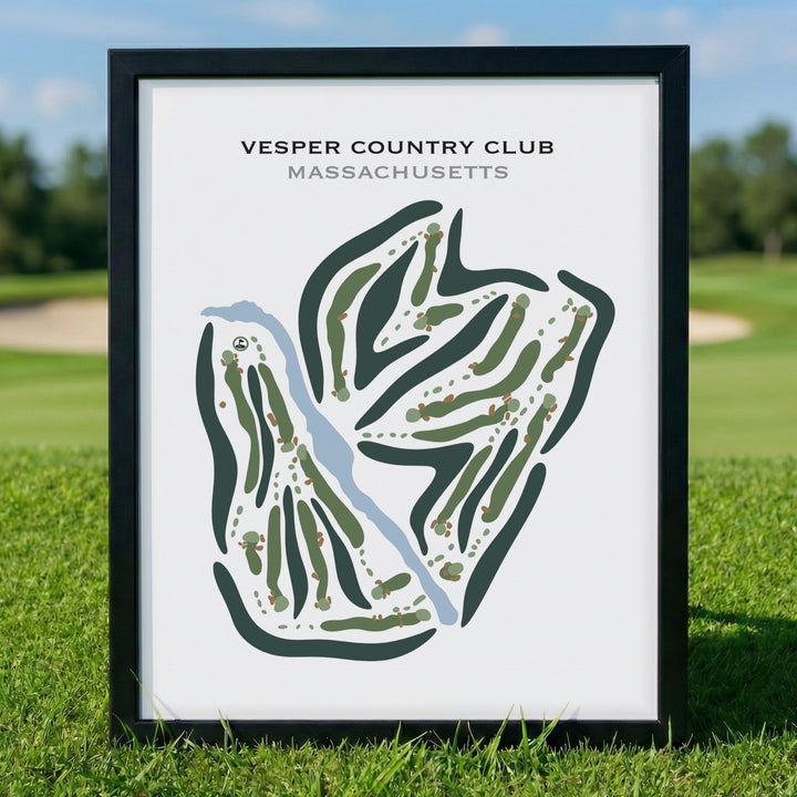 Vesper Country Club, Massachusetts - Printed Golf Courses