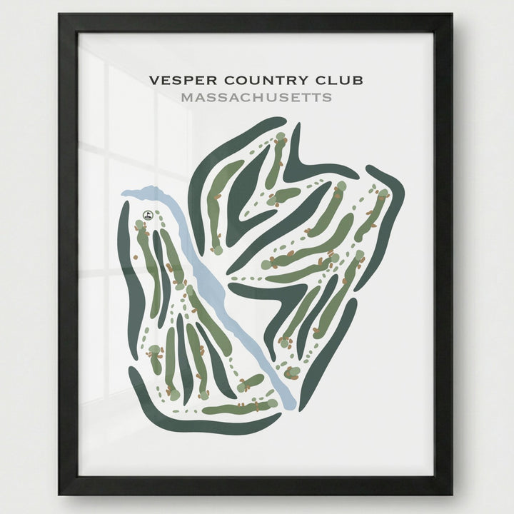 Vesper Country Club, Massachusetts - Printed Golf Courses
