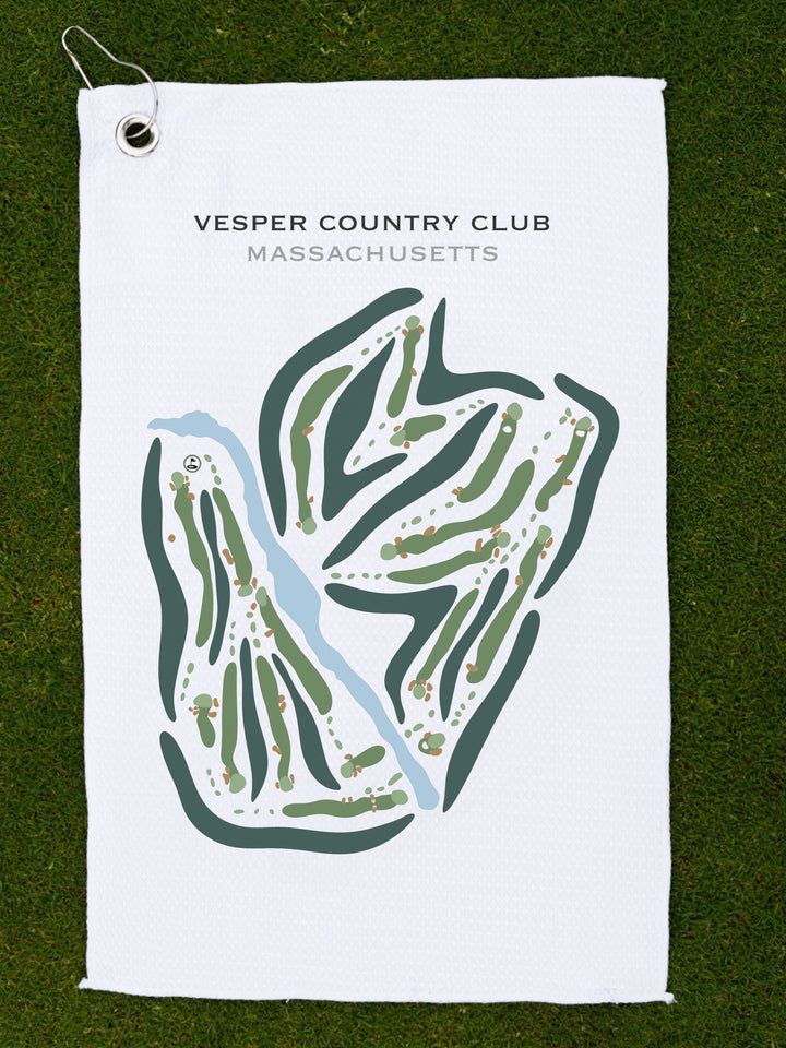 Vesper Country Club, Massachusetts - Printed Golf Courses