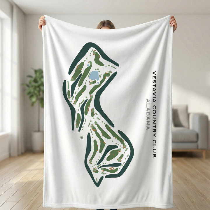 Vestavia Country Club, Alabama - Printed Golf Courses