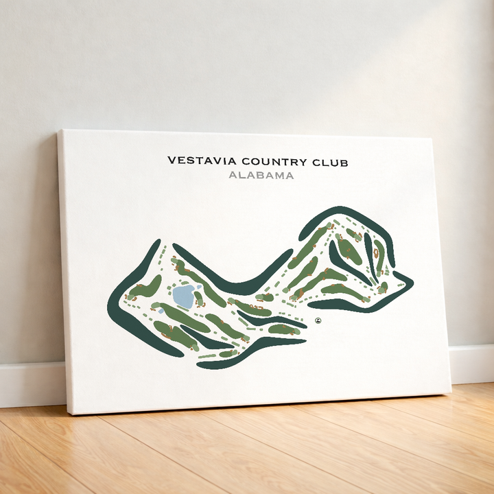 Vestavia Country Club, Alabama - Printed Golf Courses