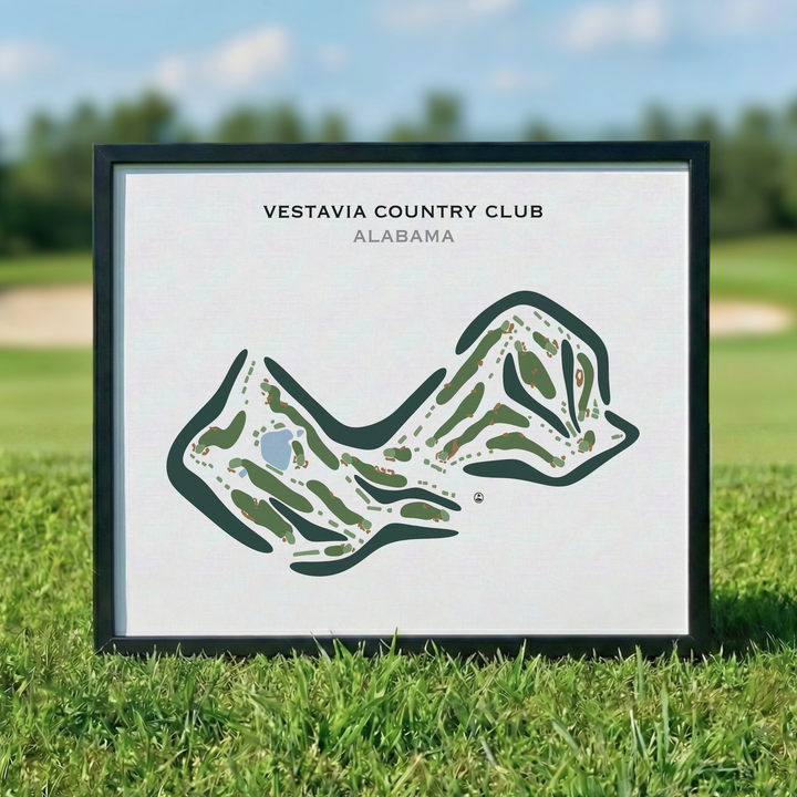 Vestavia Country Club, Alabama - Printed Golf Courses