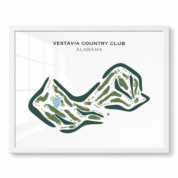 Vestavia Country Club, Alabama - Printed Golf Courses