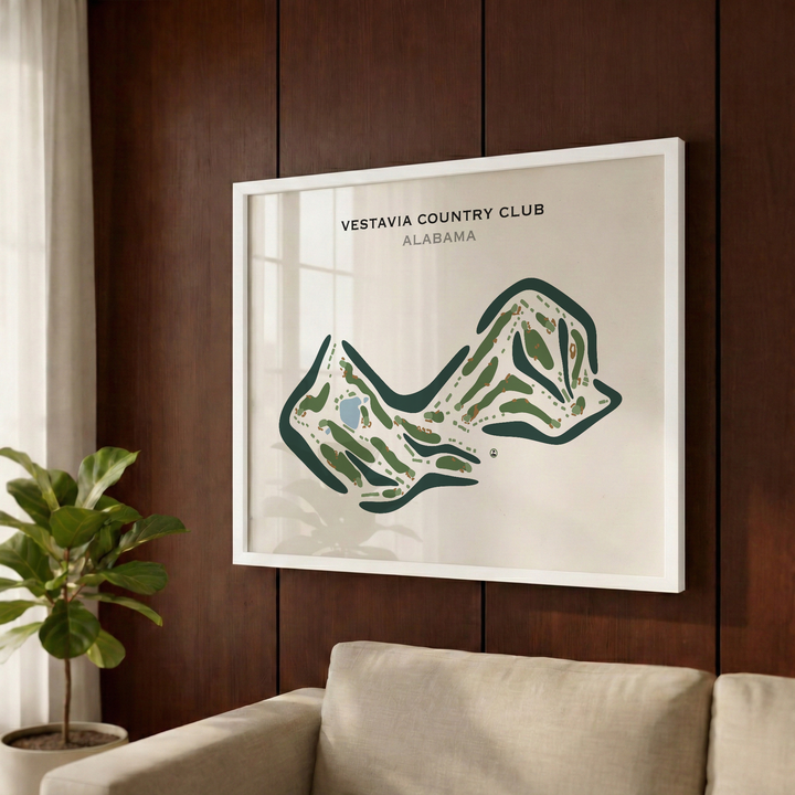 Vestavia Country Club, Alabama - Printed Golf Courses