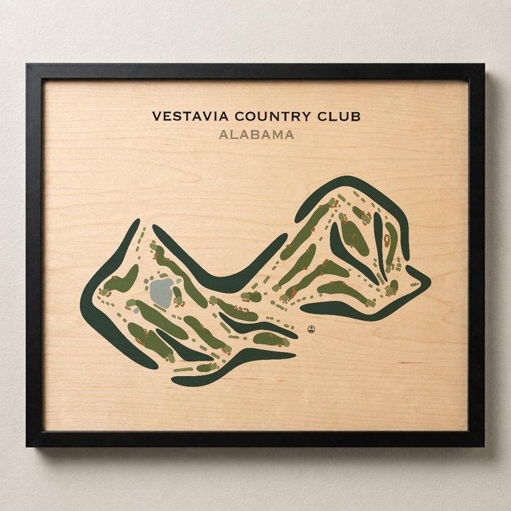 Vestavia Country Club, Alabama - Printed Golf Courses