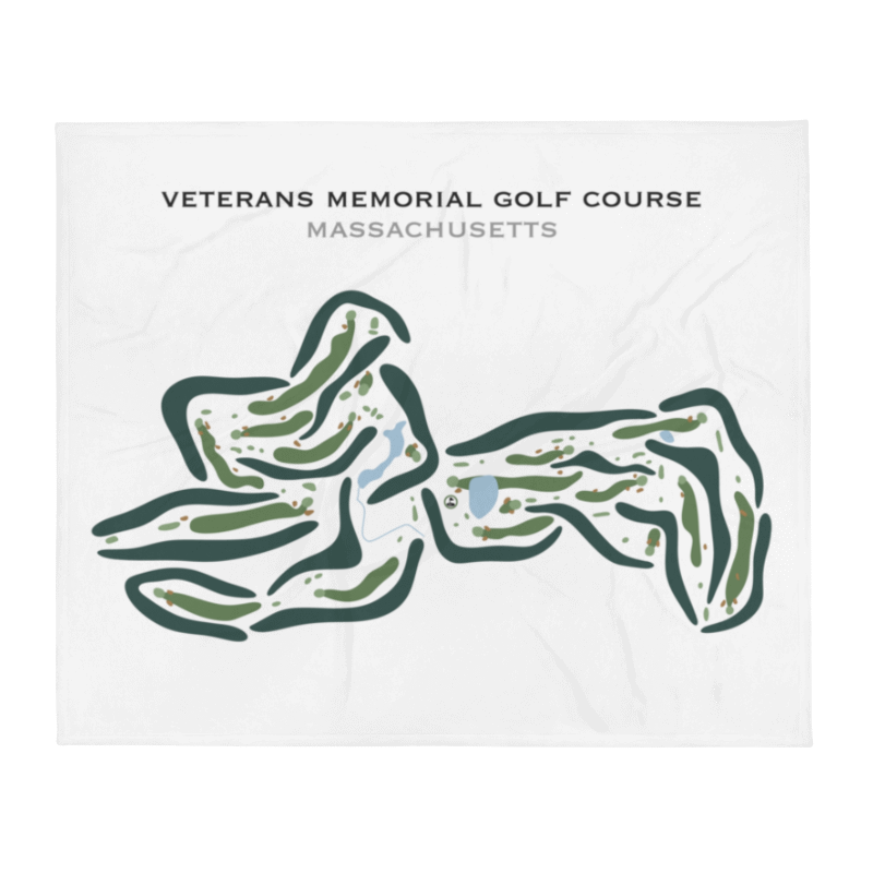 Veterans Memorial Golf Course, Massachusetts - Printed Golf Courses