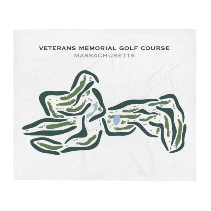 Veterans Memorial Golf Course, Massachusetts - Printed Golf Courses