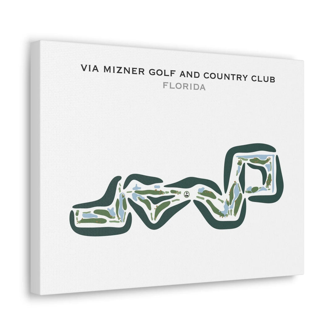 Via Mizner Golf & Country Club, Florida - Printed Golf Courses