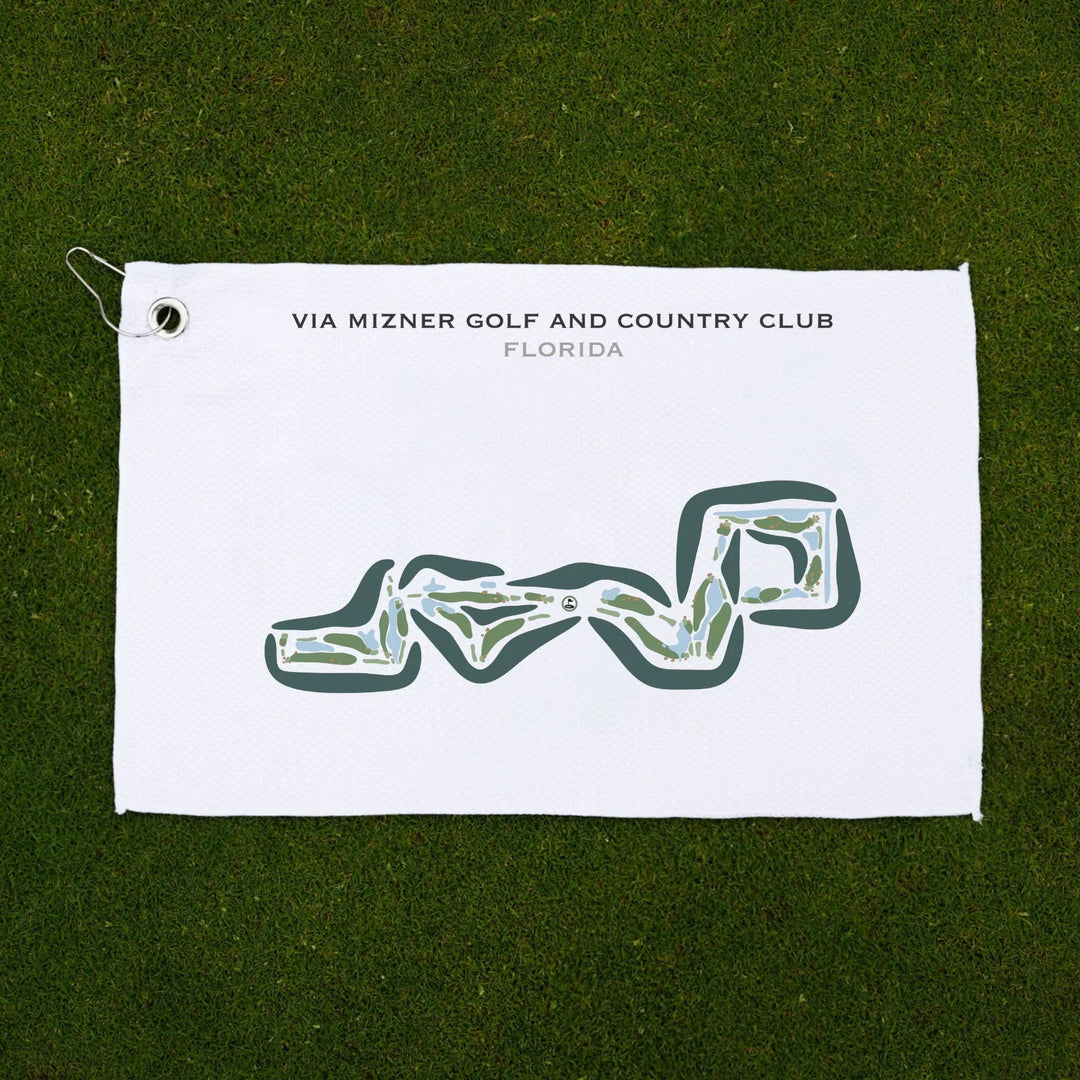 Via Mizner Golf & Country Club, Florida - Printed Golf Courses
