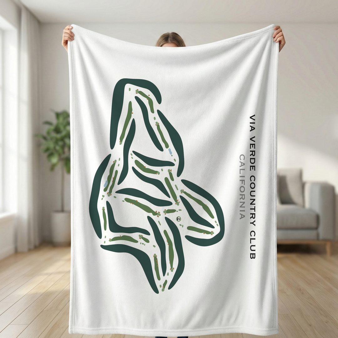Via Verde Country Club, California - Printed Golf Course