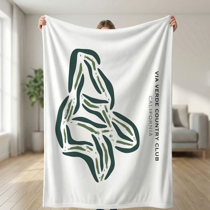 Via Verde Country Club, California - Printed Golf Course
