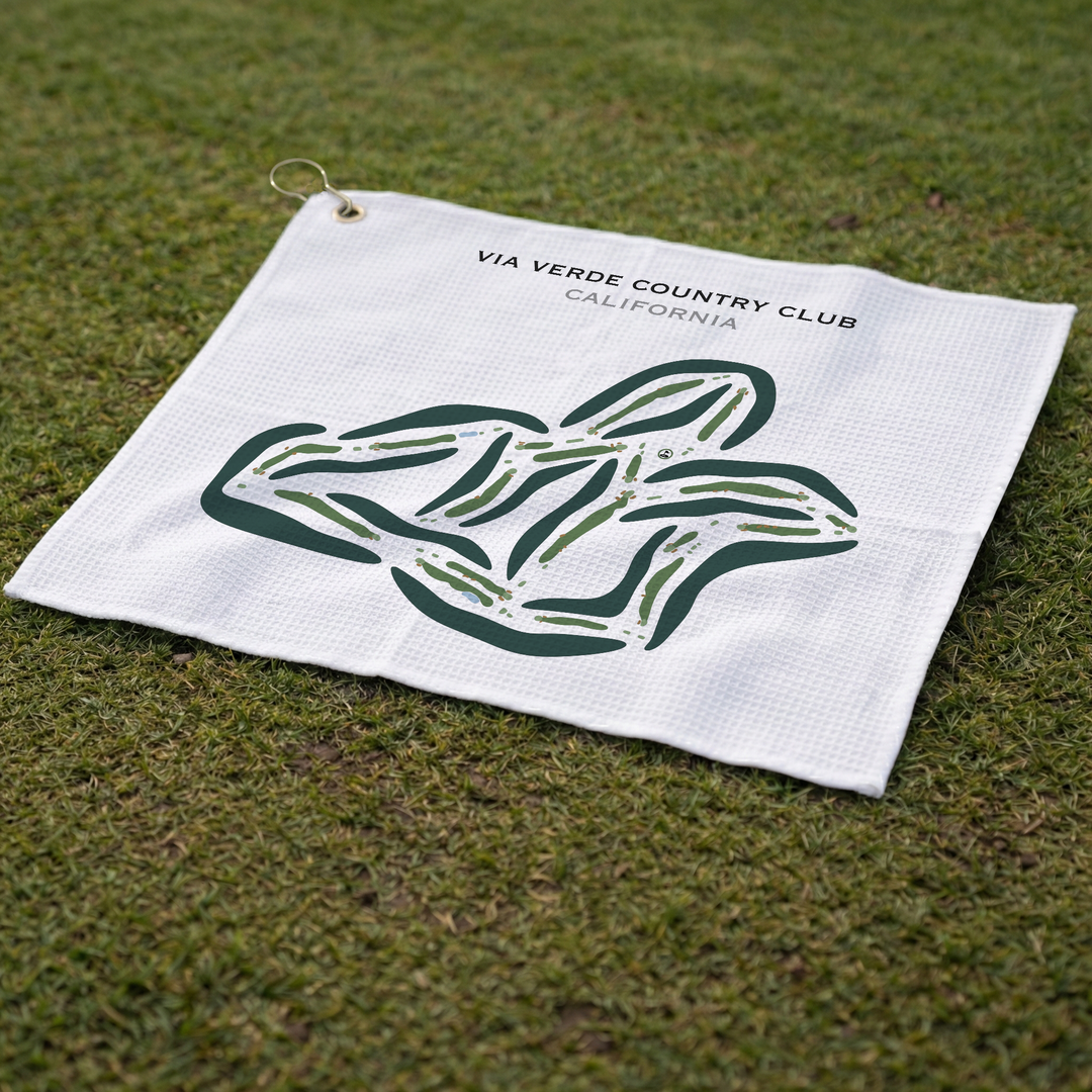 Via Verde Country Club, California - Printed Golf Course