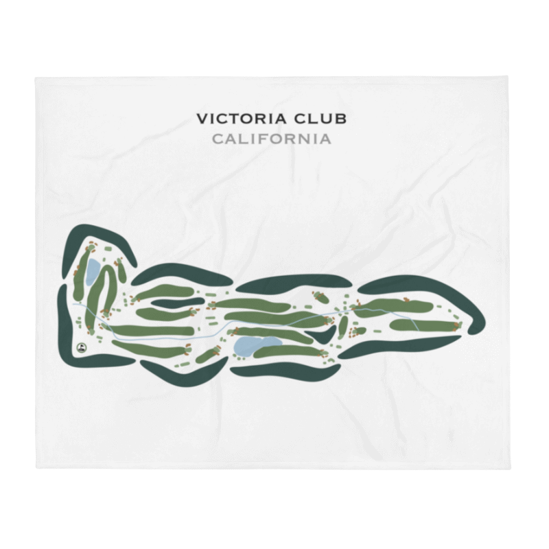 Victoria Club, California - Printed Golf Courses
