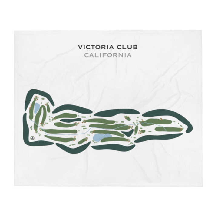 Victoria Club, California - Printed Golf Courses