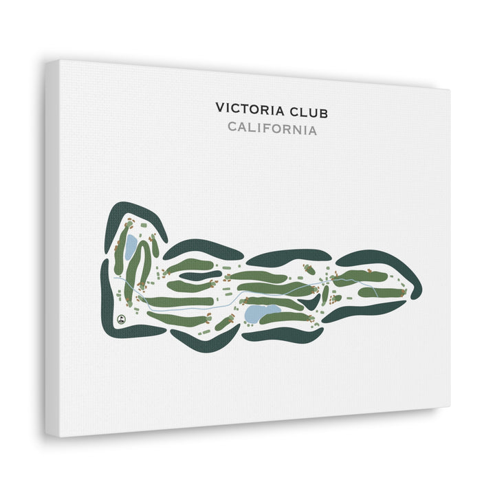 Victoria Club, California - Printed Golf Courses