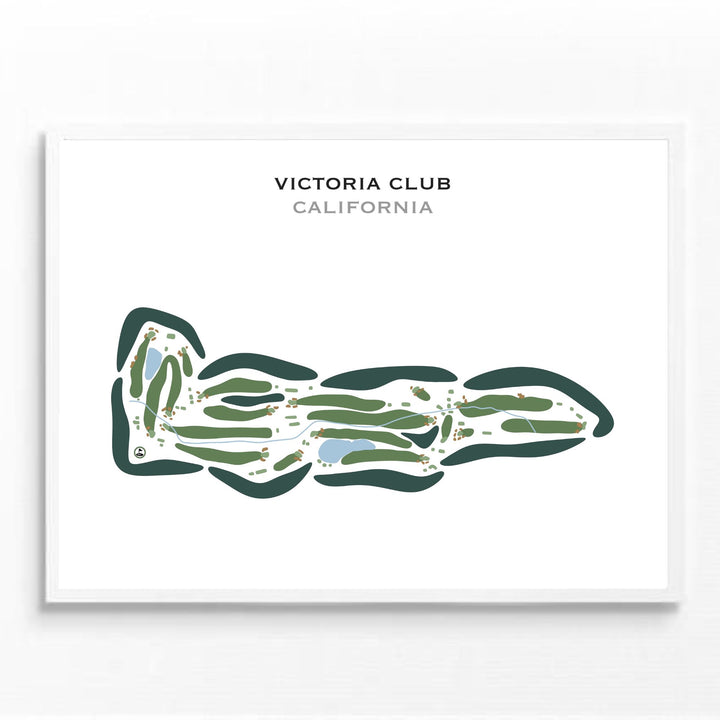 Victoria Club, California - Printed Golf Courses