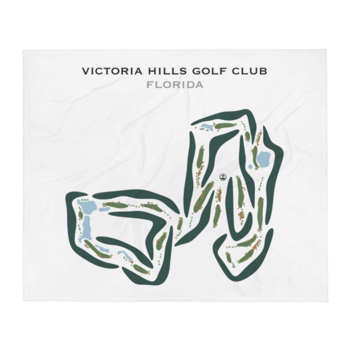 Victoria Hills Golf Club, Florida - Printed Golf Courses