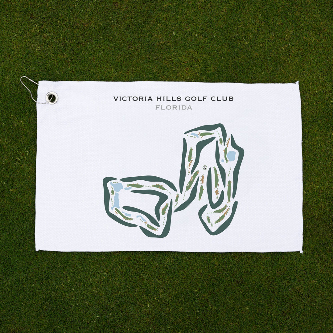 Victoria Hills Golf Club, Florida - Printed Golf Courses