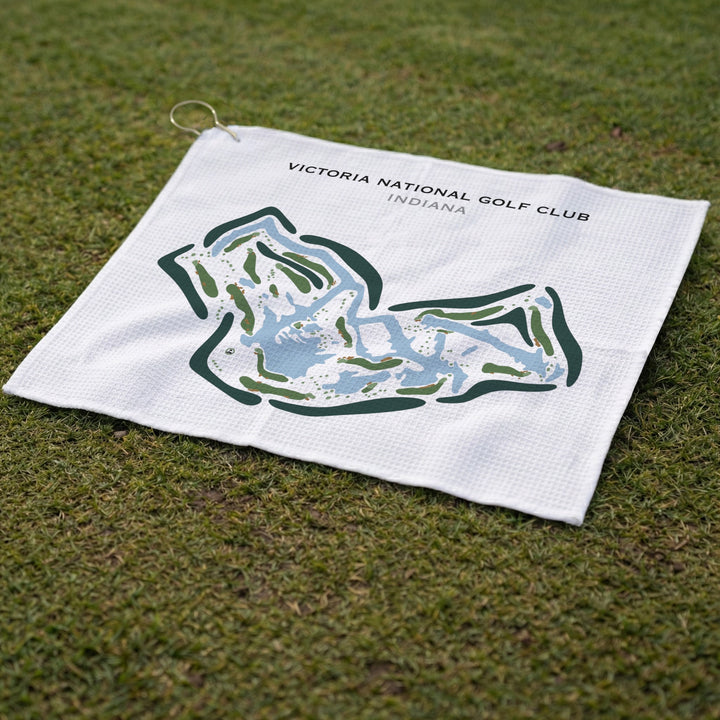 Victoria National Golf Club, Indiana - Printed Golf Courses