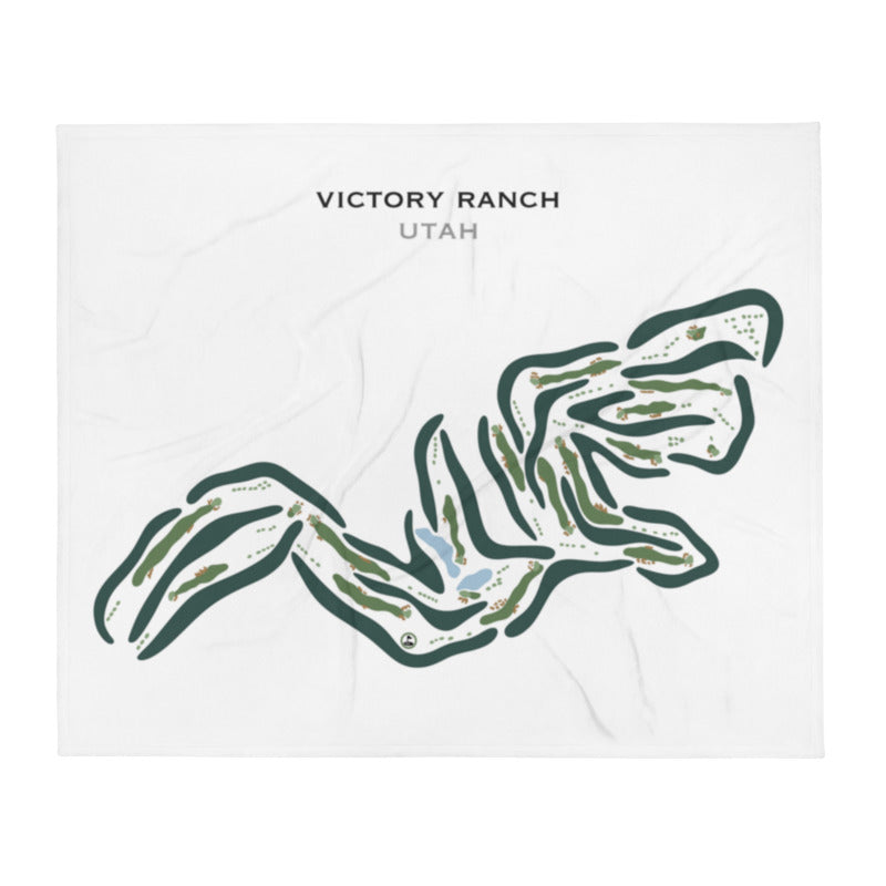 Victory Ranch Golf Club, Kamas Utah - Printed Golf Courses