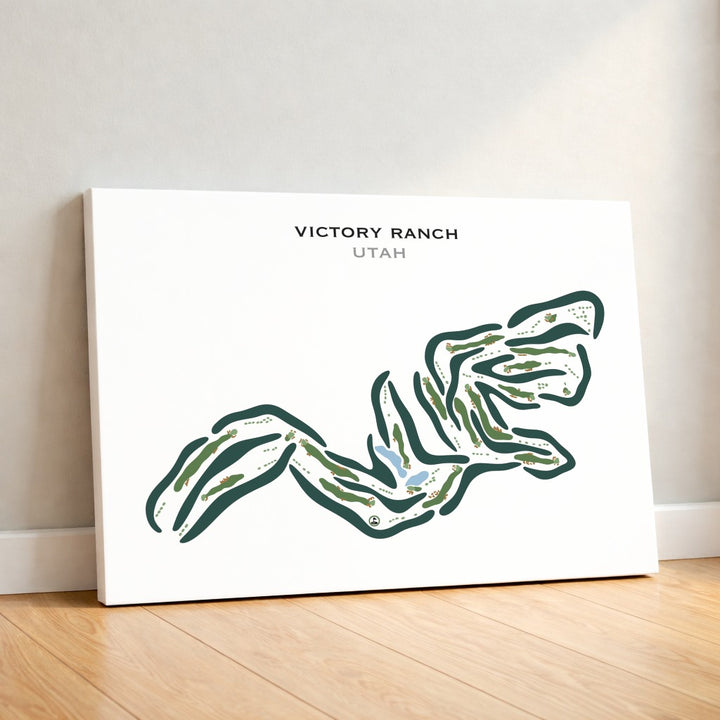 Victory Ranch Golf Club, Kamas Utah - Printed Golf Courses