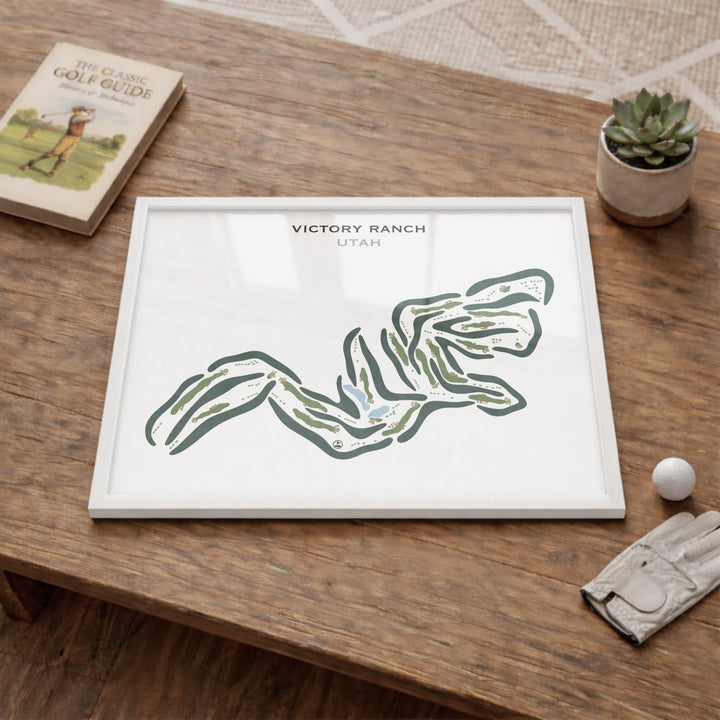 Victory Ranch Golf Club, Kamas Utah - Printed Golf Courses