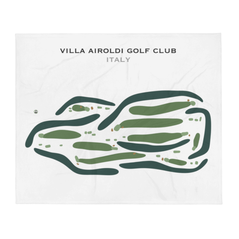 Villa Airoldi Golf Club, Italy - Printed Golf Courses