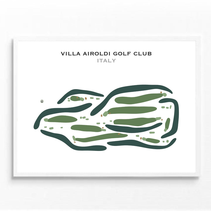 Villa Airoldi Golf Club, Italy - Printed Golf Courses