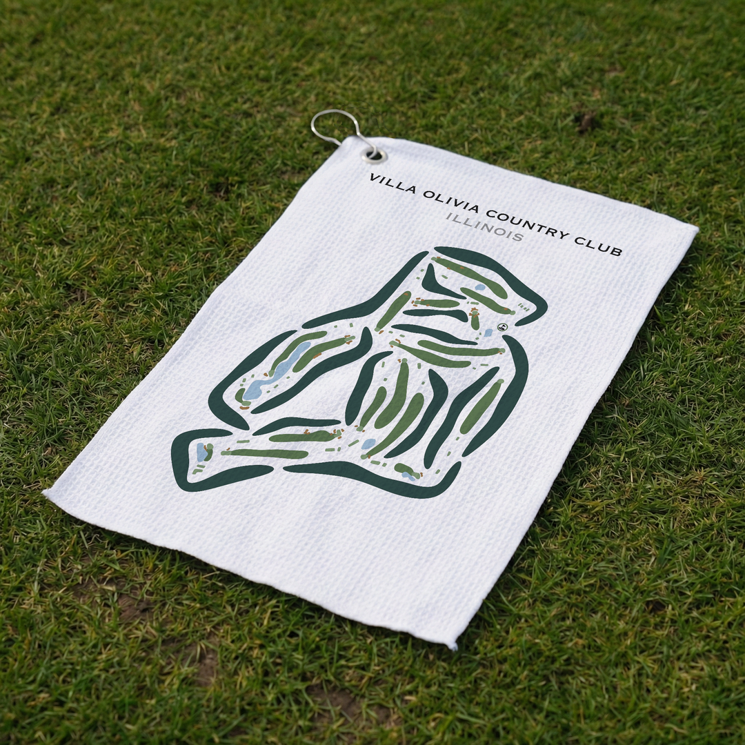 Villa Olivia Country Club, Illinois - Printed Golf Courses