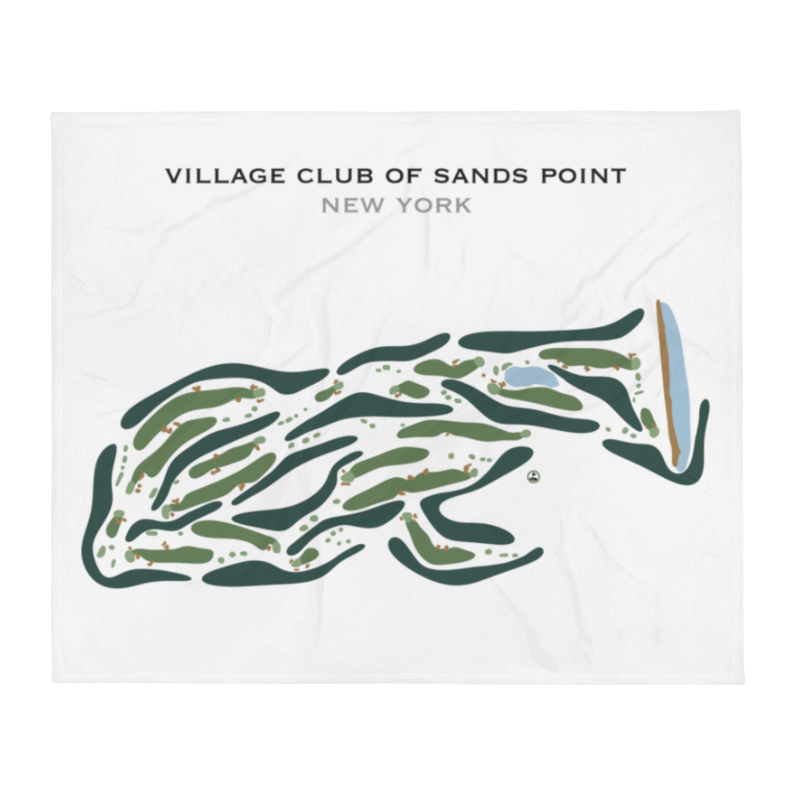 Village Club of Sands Point, New York - Printed Golf Courses