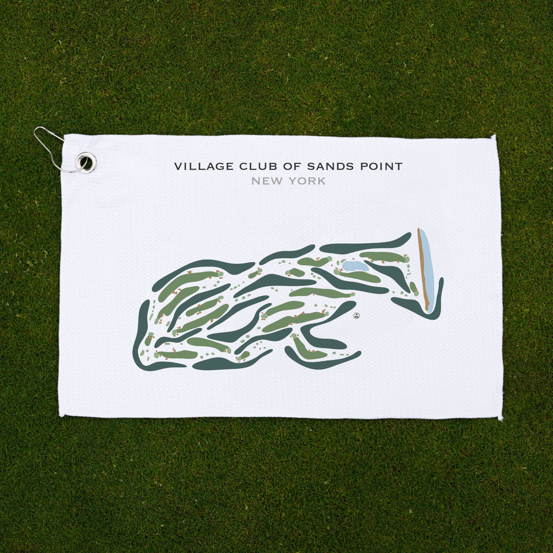 Village Club of Sands Point, New York - Printed Golf Courses