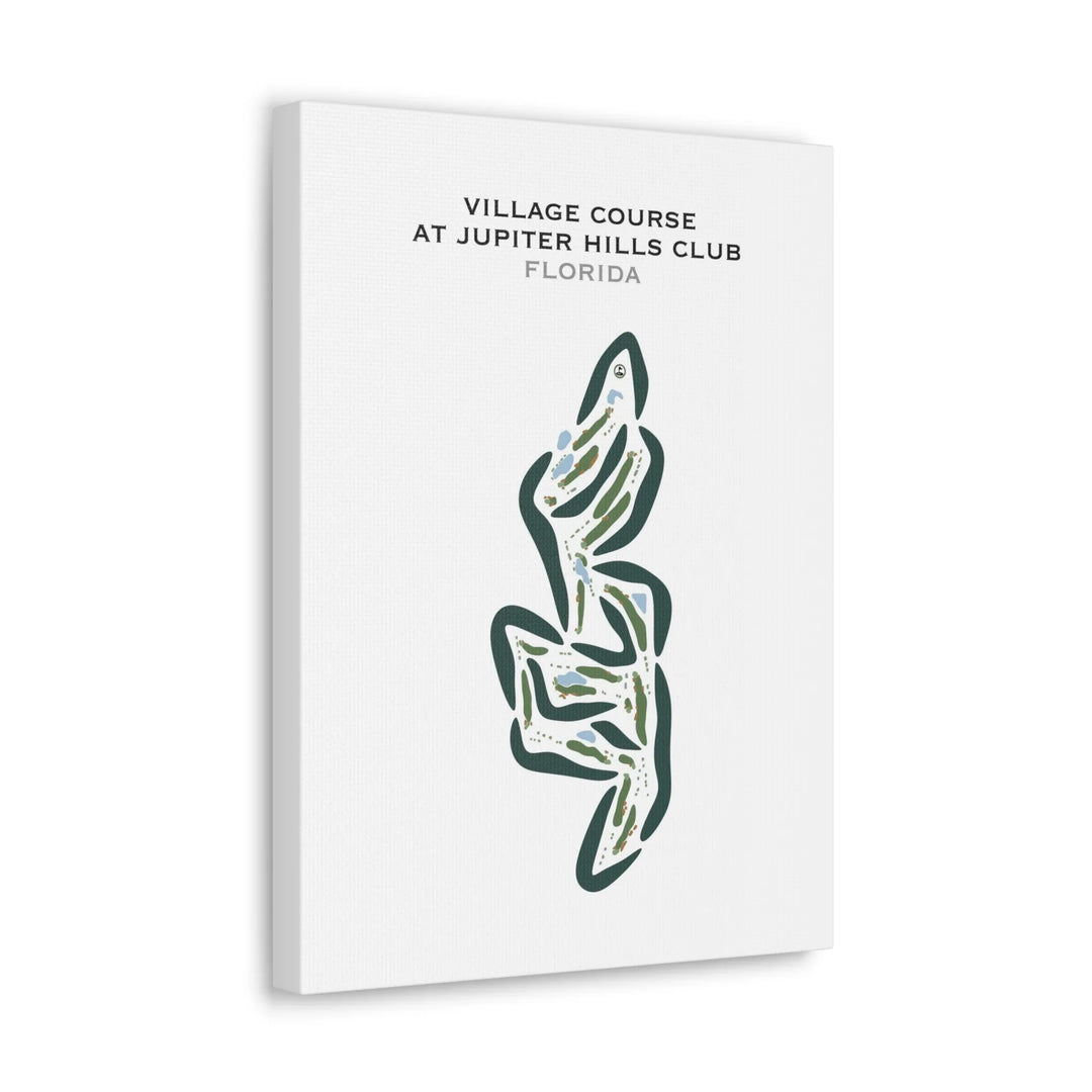 Village Course at Jupiter Hills Club, Florida - Printed Golf Courses