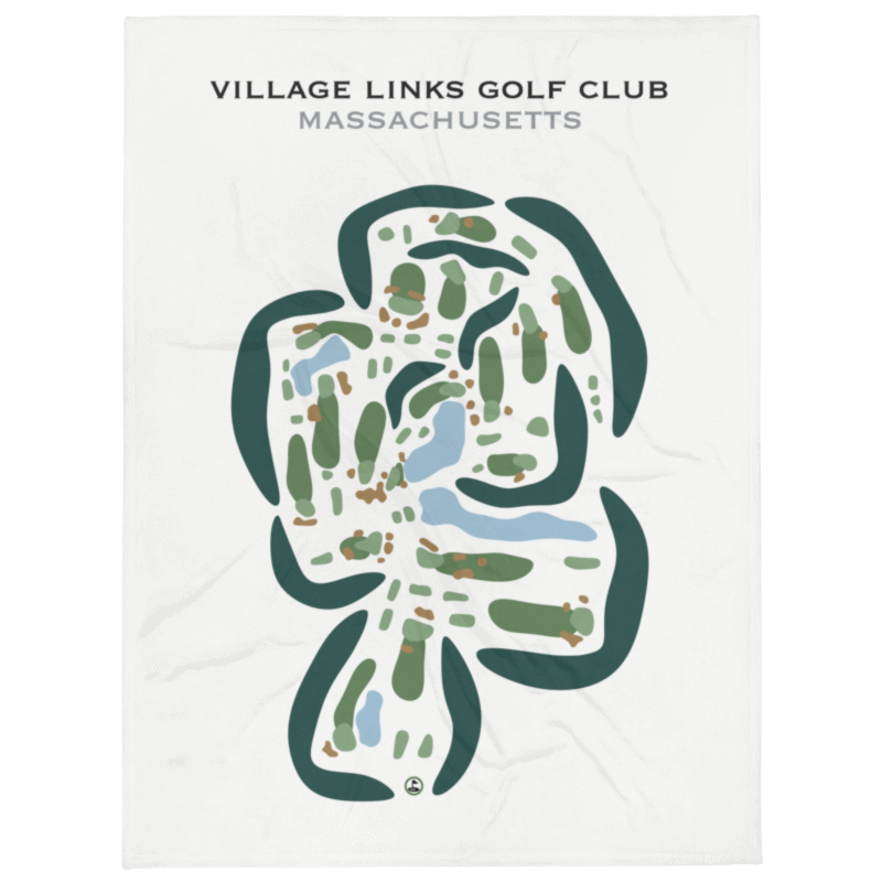 Village Links Golf Club, Massachusetts - Printed Golf Courses