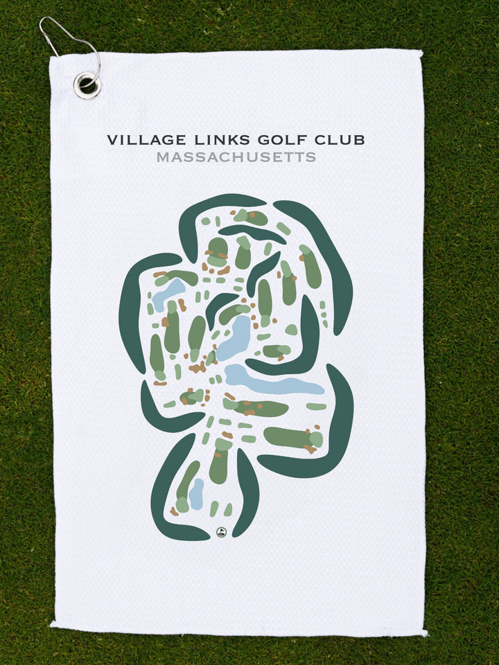 Village Links Golf Club, Massachusetts - Printed Golf Courses