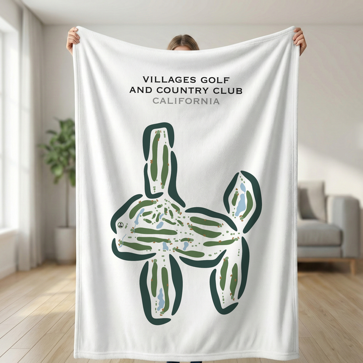 Villages Golf & Country Club, California - Printed Golf Courses