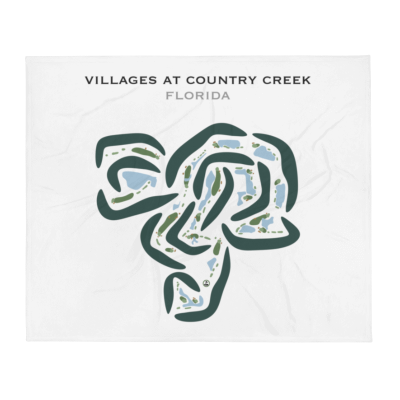 Villages at Country Creek, Florida - Printed Golf Courses