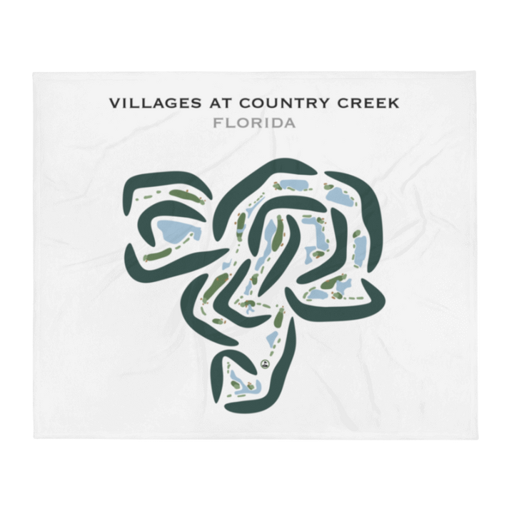 Villages at Country Creek, Florida - Printed Golf Courses