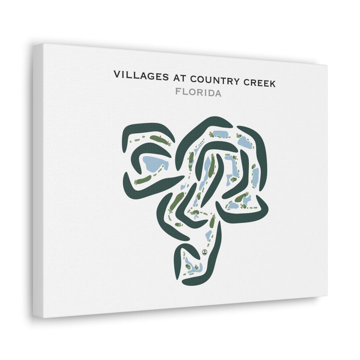 Villages at Country Creek, Florida - Printed Golf Courses