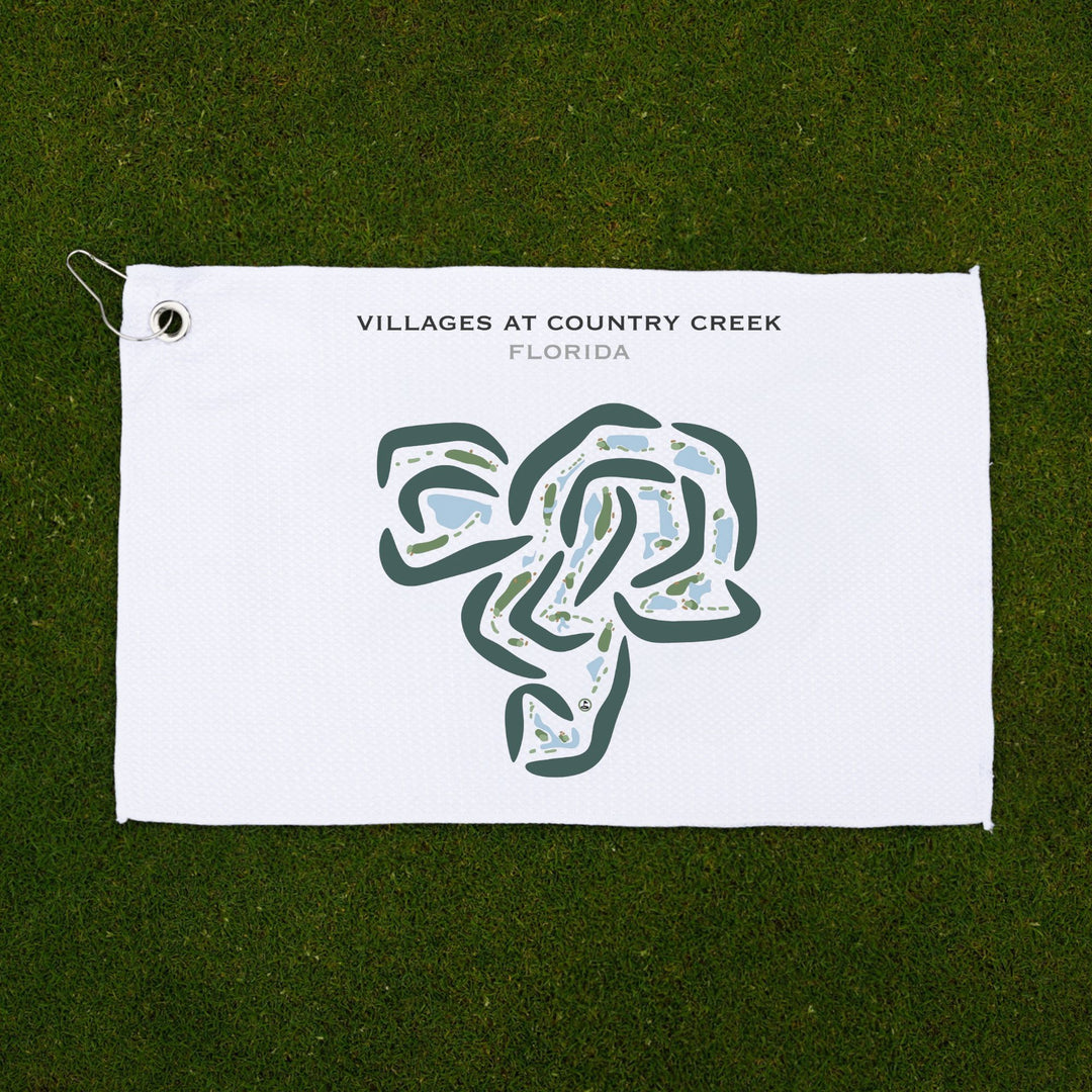 Villages at Country Creek, Florida - Printed Golf Courses