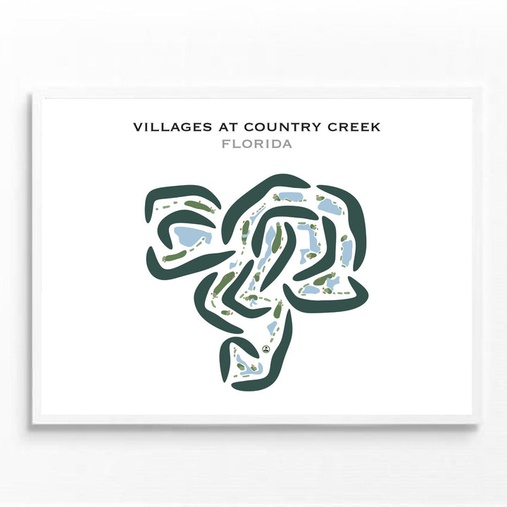 Villages at Country Creek, Florida - Printed Golf Courses