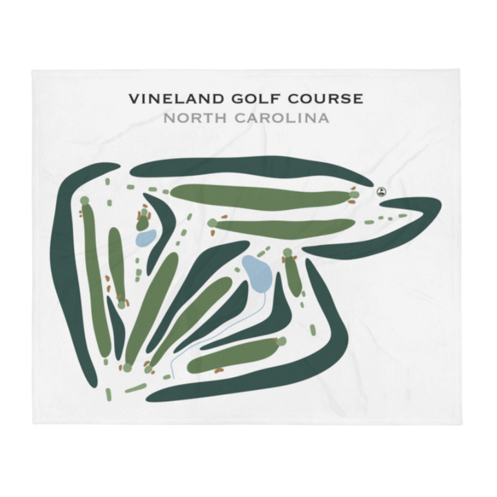 Vineland Golf Course, North Carolina - Printed Golf Courses