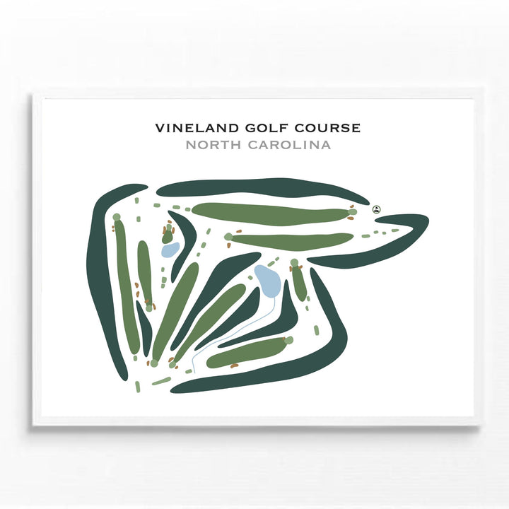 Vineland Golf Course, North Carolina - Printed Golf Courses