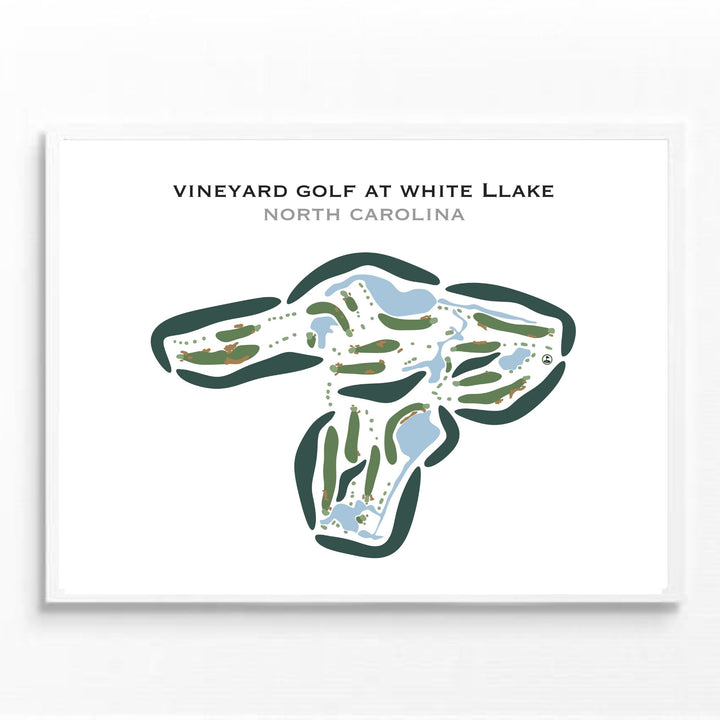 Vineyard Golf at White Lake, North Carolina - Printed Golf Courses